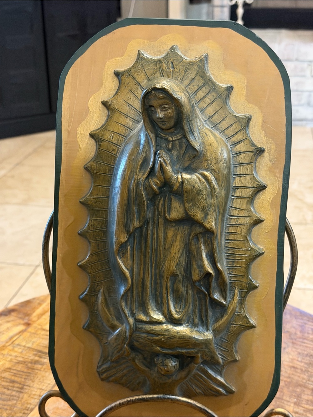Joan Terwilliger Spirit Wind Studios Our Lady of Guadalupe Religious Wall Art